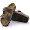 Birkenstock Arizona Mocha Birkibuc – Regular Fit Light Brown Sandal